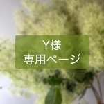Y様　専用ページ