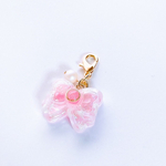 [今月の限定価格！]Clouds ribbon shaker charm(pastel pink)