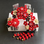 つまみ細工　七五三　勝山かんざし