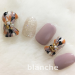 blanche★大人なピーコックネイル