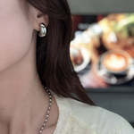 【ステンレスピアス】drop (silver)