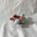 （5㎝ドール）ミニチュアドール服　二人乗り飛行機　機体2色展開