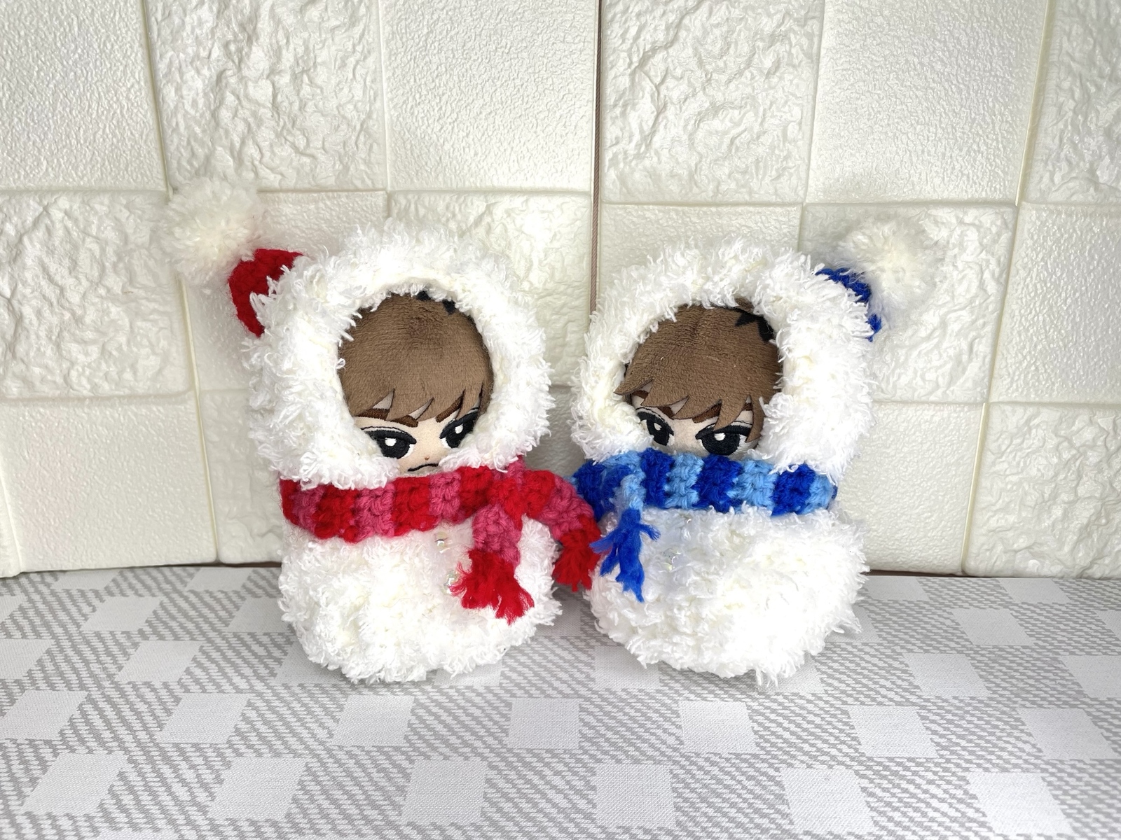 すのチル ちびぬい ソフビ】メンカラ対応 なりきりスノーマン