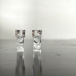 特集掲載:お米のシンプルラインピアス(イヤリング)