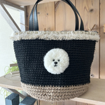 ビションフリーゼショルダーバッグ（トートバッグ）👜