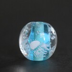 高級とんぼ玉　ガラス玉　くらげ　約20ｍｍ