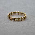 【8様専用ページ】SALE＊古代スタイル＊天然ダイアモンド　指輪＊14号　GP