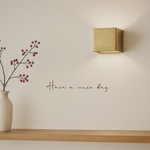 【 インテリアステッカー Have a nice day 】ウォールステッカー　ドアサイン　ドアステッカー