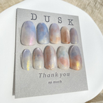 【DUSK】🌨️🫧ゆらぎネイル