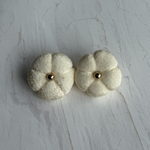 new痛くないイヤリング〔生成り〕