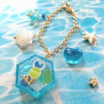 海の琥珀糖🫧バッグチャーム♪