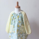 90～100センチ⭐キッズスモック(白くま×洋なし)