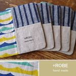 送料無料♪100☆彡ちょこっと大きめパッチコースター13cm×13cm*5枚set