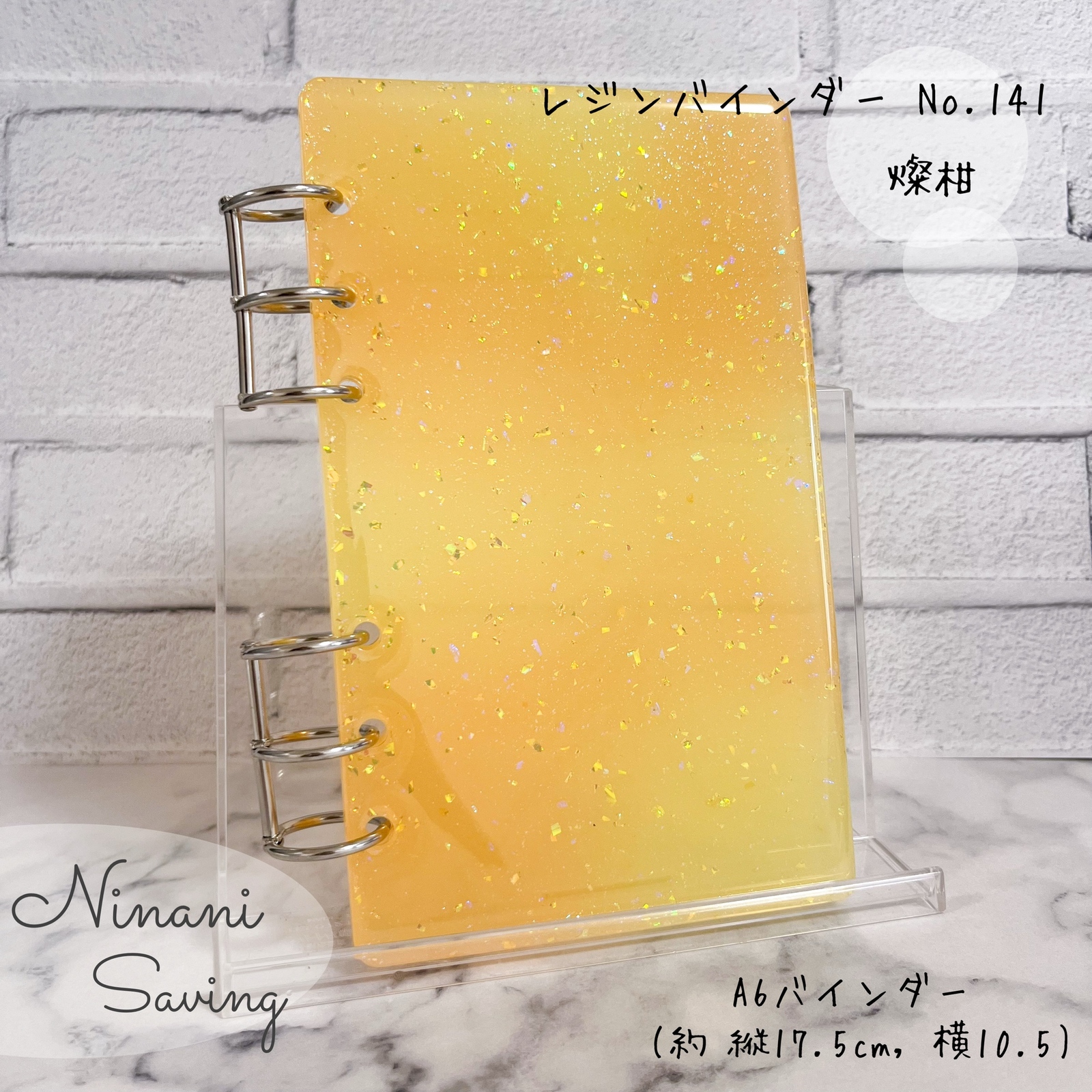 貯金リフィル A6 Saving challenge デザイン⑥ 100 Saving
