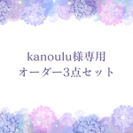 konoulu様専用☆オーダー3点セット