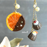 《金具交換無料》アシンメトリー❤️オランジェット&カヌレ