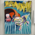 ウーパールーパー アート 専用