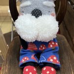 yumonmyuシリーズ   きのこ🍄の服のシュナウザー　ぬいぐるみAタイプ