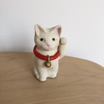 かわいいまねき猫(白)
