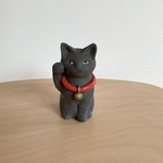 かわいいまねき猫（黒）