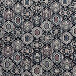 [シルク] インド刺繍生地　約100cm × 50cm