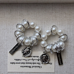 2pcs)3934)パールタッセル)rhodium#4b