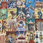 (再販×2)サーカス🎪ポストカードセット＊葉書＊コラージュ素材＊メッセージカードにも♪