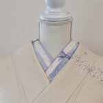 【6/7 21時〜販売】3匹の猫　半衿　朧花色