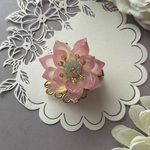 中華風　蓮花の飾り