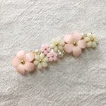 お花のバレッタ＊ピンク＊