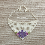紫陽花のふんわりバブーシュカ