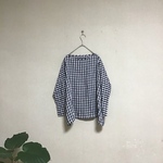 リネンボートネックプルオーバー