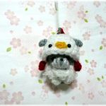 ✿あみぐるみ✿こっこ🐓シュナウザーちゃんストラップ♪