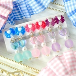 3色セット　アイドルになりきりキッズイヤリング　子供用イヤリング