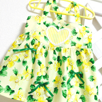 夏物sale☆Handmade☆Ruban mou☆ ♪花柄キャミ♪  110センチ