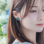 あまいろ　pierce earring