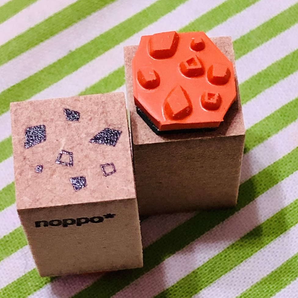 ラバースタンプ☆パレードの紙吹雪 12X12 - はんこ屋 noppo* | minne