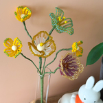 ビーズフラワー　ブーケ　アートフラワー　造花　枯れないお花　No.28