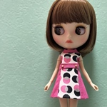 おばぁちゃんの手縫いのドール服