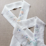 m様専用【受注販売】刺繍半衿　海のいきもの 