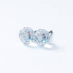 クリスタルキャル8㍉ボールピアス／イヤリング