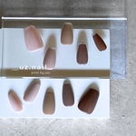 ＃12 チップ＆カラー変更無料♡ ネイルチップ｜美フォルム｜シンプルネイル｜フレンチネイル｜マットネイル
