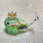 ぷかぷかマリンくじら（金魚の池）