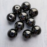 【10mm 8粒】ヘマタイト　ラウンド