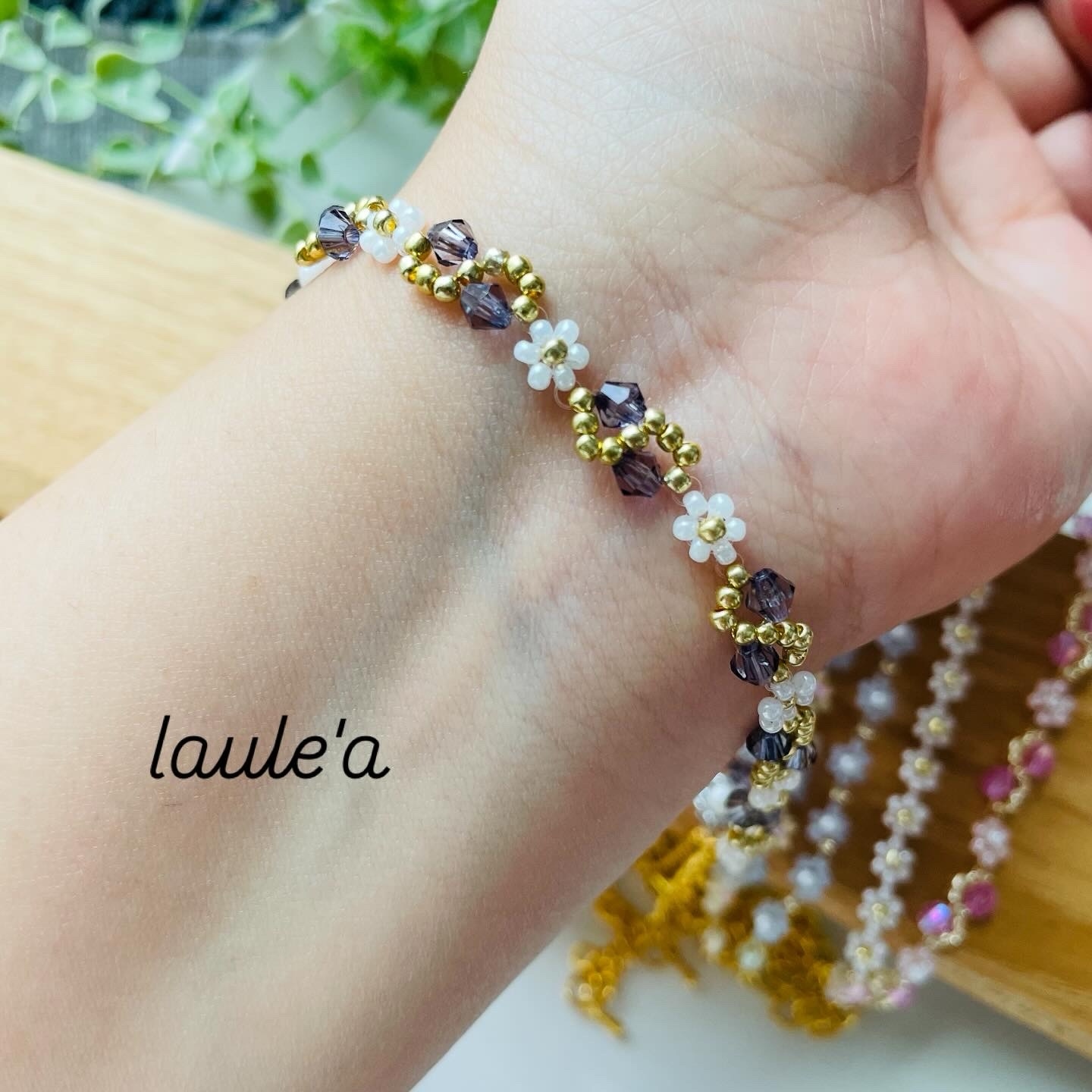 夜空 ビーズブレスレット - mijewelry | minne byGMOペパボ 国内最大級 