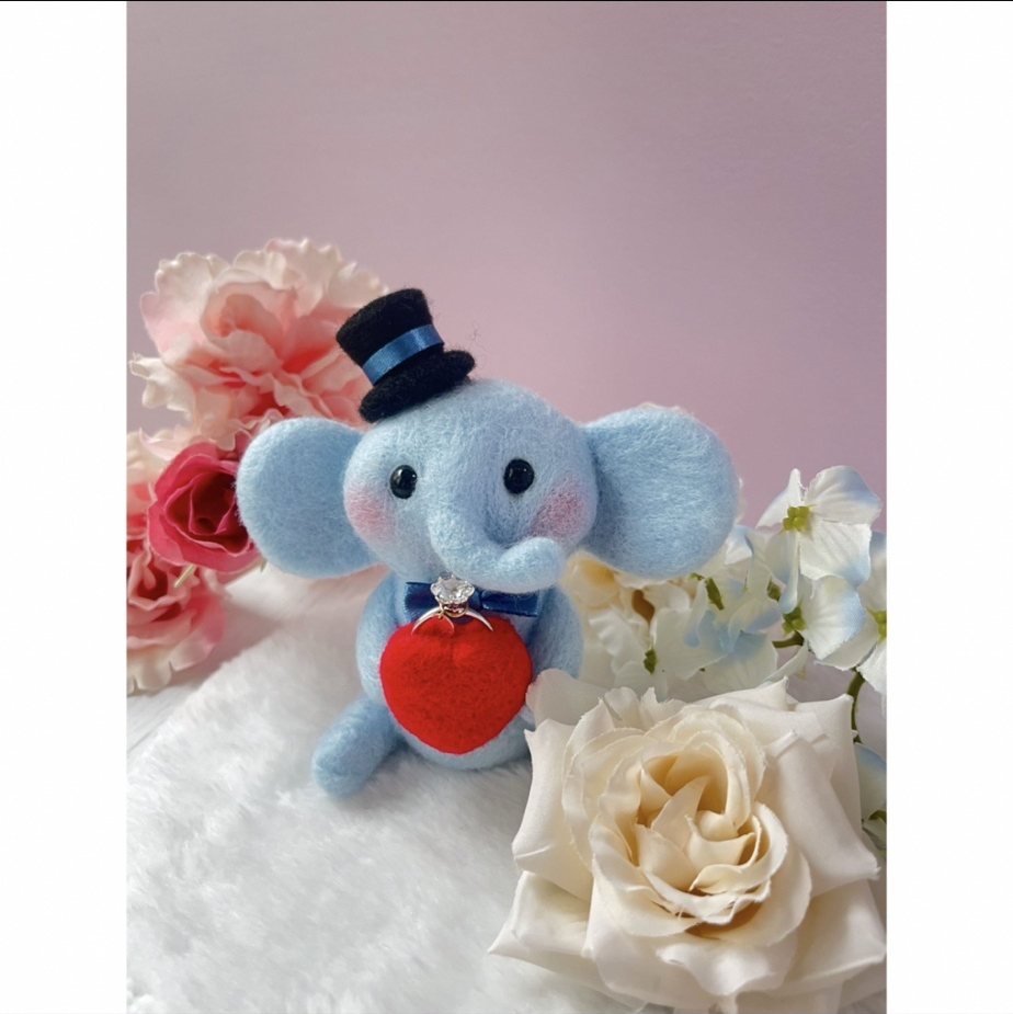 作家白いゾウハンドメイドぬいぐるみ テディベア 作家白いゾウハンドメイドぬいぐるみ テディベア - その他オンライン