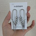 現品SALE

シルバーチェーンピアス　チェーンピアス　アレルギー対応　ステンレスピアス