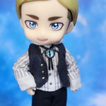 外せるループタイ・ブルードラゴン（オビツ11サイズ）