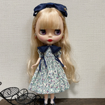 22㎝ドール　木の実と小鳥のワンピース　3点セット