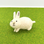 エゾユキウサギ（冬毛・足つき）